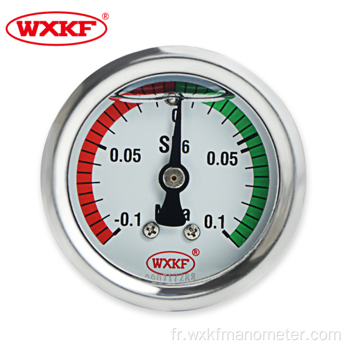 Analyseurs de gaz de pression de pression de gaz SF6 de 40 mm